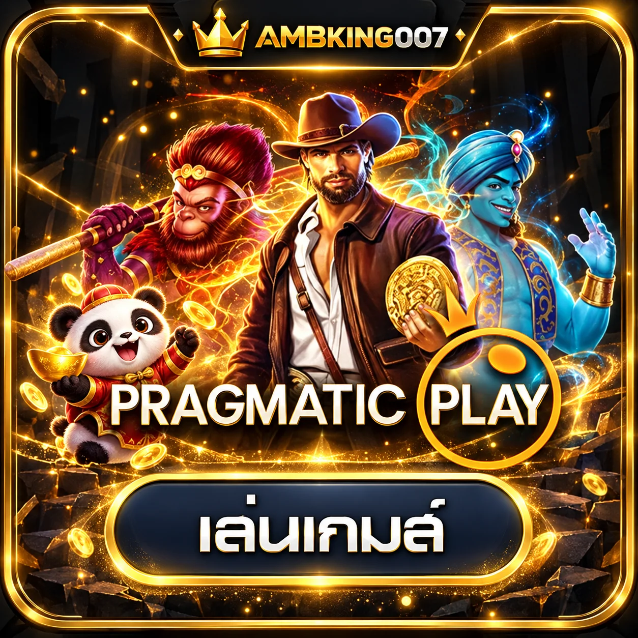 ทดลองเกม Pragmatic Play กับ AMBKING007