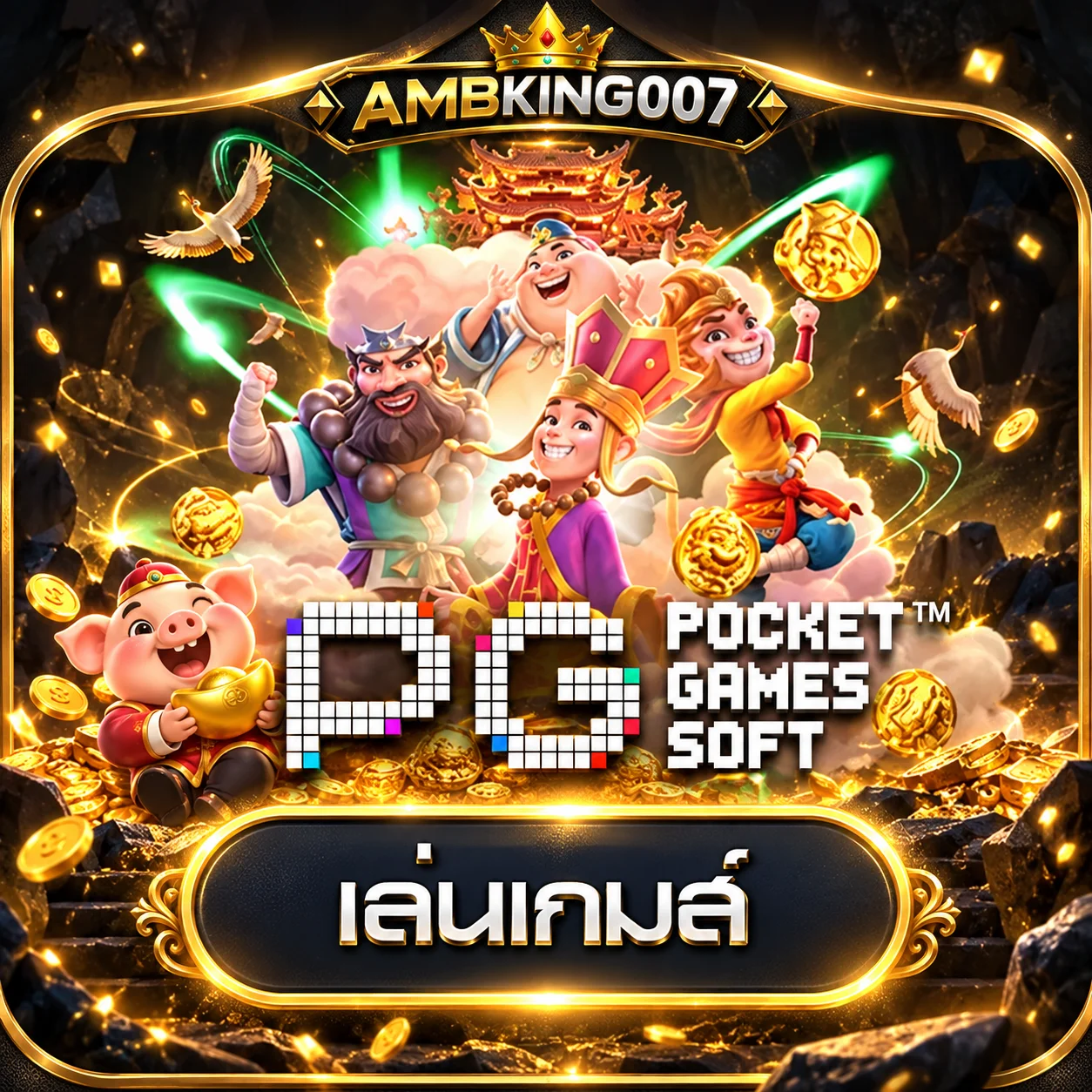 ทดลองเกม PG Soft กับ AMBKING007